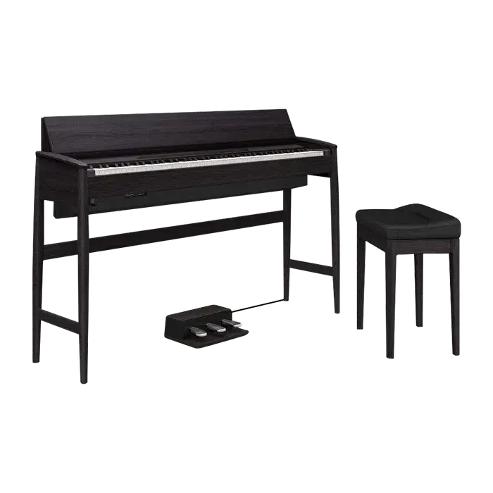 ROLAND KF-10-KSB KIYOLA Sheer Black Karimoku Tasarımı Dijital Piyano (Tabure & Kulaklık Hediyeli) - 2