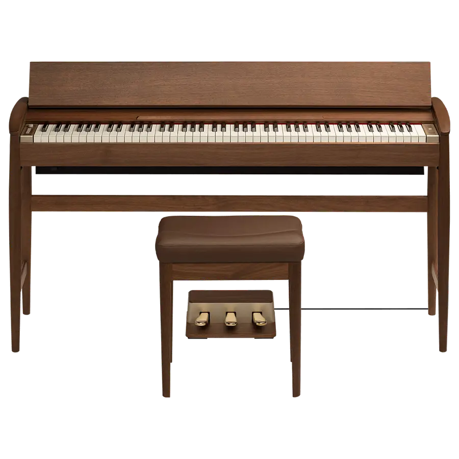 Roland KF-10-KW KIYOLA Mocha Brown Karimoku Tasarımı Dijital Piyano (Tabure & Kulaklık Hediyeli) - 2
