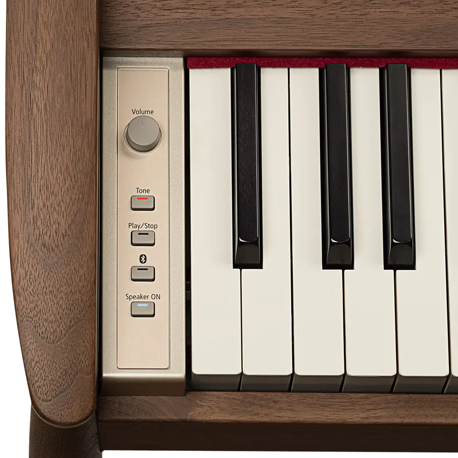 Roland KF-10-KW KIYOLA Mocha Brown Karimoku Tasarımı Dijital Piyano (Tabure & Kulaklık Hediyeli) - 4