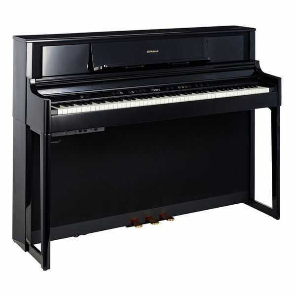 Roland - Roland LX705-PE Parlak Siyah Dijital Duvar Piyanosu (Tabure & Kulaklık Hediyeli)