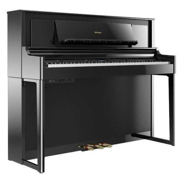 Roland - Roland LX706-PE Parlak Siyah Dijital Duvar Piyanosu