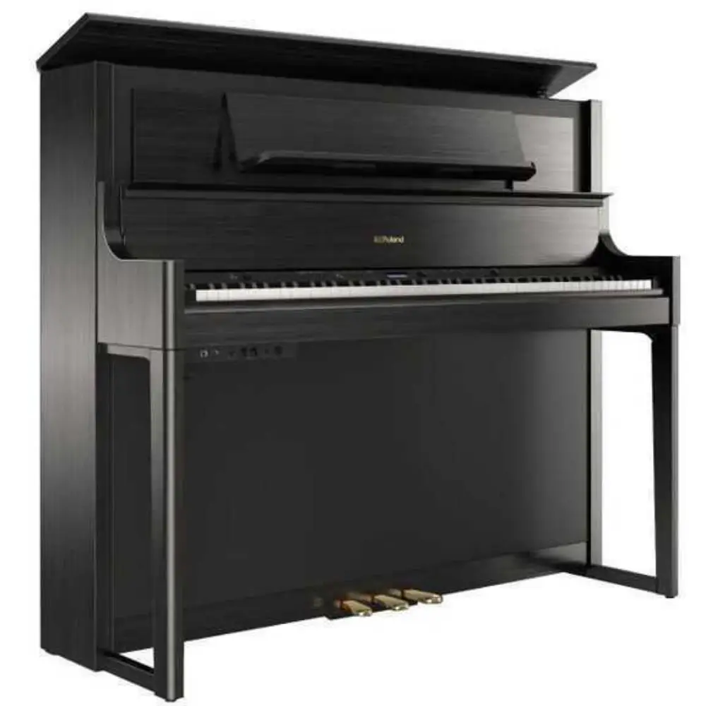 Roland LX708-CH Mat Siyah Dijital Duvar Piyanosu (Tabure & Kulaklık Hediyeli) - 1