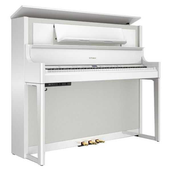 Roland - Roland LX708-PW Parlak Beyaz Dijital Duvar Piyanosu (Tabure & Kulaklık Hediyeli)