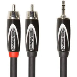 Roland RCC-10-352RV2 3M 3.5MM TRS-DUAL RCA Bağlantı Kablosu - 1