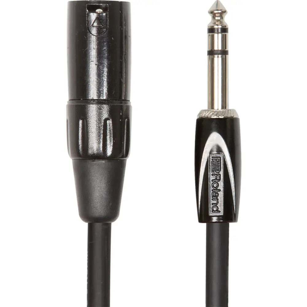 Roland - ROLAND RCC-10-TRXM 3M 1/4 TRS-XLRMALE Bağlantı Kablosu