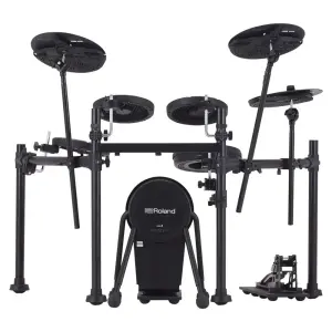 ROLAND VQD106PADS KIT V-Drums Quiet Design Ultra Sessiz Standlı Pad Seti (modülsüz) - 3
