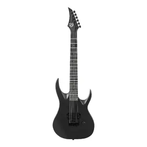 S by Solar AB4.61MC Carbon Black Matte 3/4 Elektro Gitar - 1