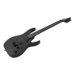 S by Solar AB4.6C Carbon Black Matte Elektro Gitar - 3