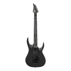 S by Solar AB4.6FRC Carbon Black Matte Elektro Gitar - 1