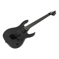S by Solar AB4.6FRC Carbon Black Matte Elektro Gitar - 3