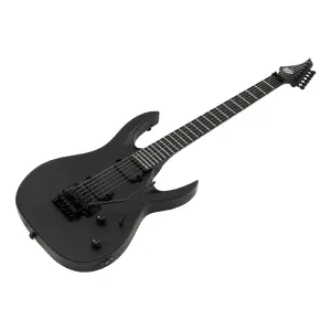 S by Solar AB4.6FRC Carbon Black Matte Elektro Gitar - 3