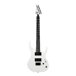 S by Solar AB4.6W White Matte Elektro Gitar - S by Solar