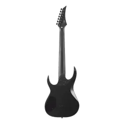 S by Solar AB4.7C Carbon Black Matte 7 Telli Elektro Gitar - 2