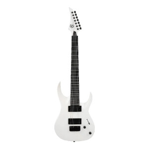 S by Solar AB4.7W White Matte 7 Telli Elektro Gitar - S by Solar