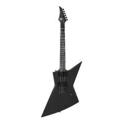 S by Solar EB4.6C Carbon Black Matte Elektro Gitar - 1