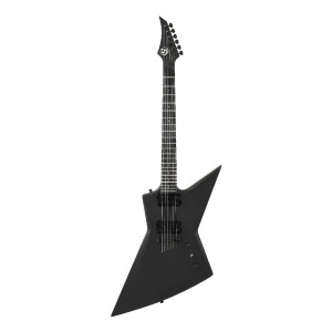 S by Solar EB4.6C Carbon Black Matte Elektro Gitar - S by Solar
