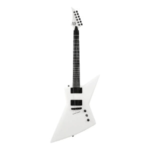 S by Solar EB4.6W White Matte Elektro Gitar - S by Solar