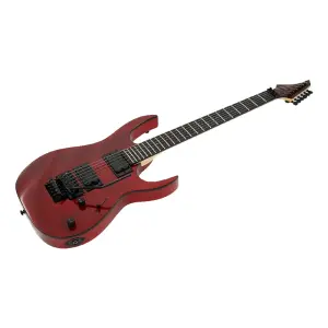 S by Solar SB4.6FRFBR Flame Red Elektro Gitar - 3