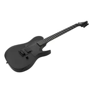 S by Solar TB4.61C Carbon Black Matte Tek Manyetik Elektro Gitar - 3