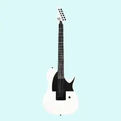 S by Solar TB4.61W White Tek Manyetik Elektro Gitar - 1