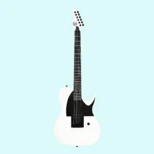 S by Solar TB4.61W White Tek Manyetik Elektro Gitar - 1