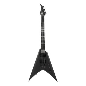 S by Solar VB4.6C Carbon Black Matte Elektro Gitar - S by Solar