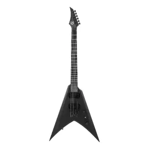 S by Solar VB4.6C Carbon Black Matte Elektro Gitar - 1