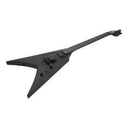 S by Solar VB4.6C Carbon Black Matte Elektro Gitar - 3