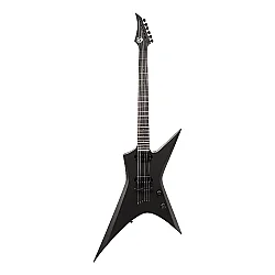 S by Solar XB4.6C Carbon Black Matte Elektro Gitar - S by Solar