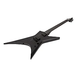 S by Solar XB4.6C Carbon Black Matte Elektro Gitar - 3