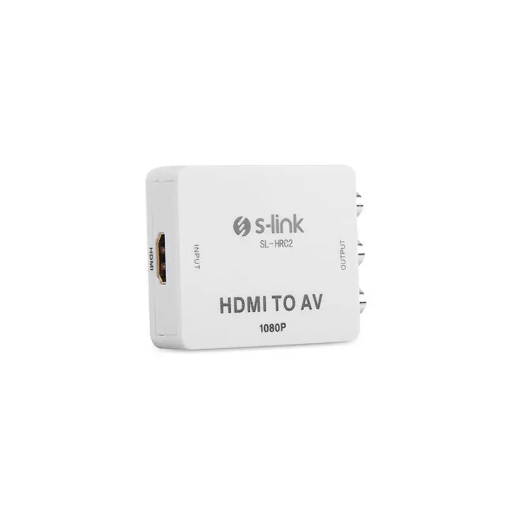 S-link SL-HRC2 HDMI TO AV 1080P Mini Model Dönüştürücü - 1