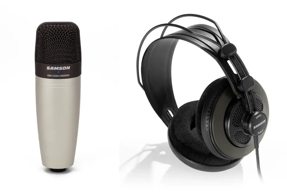 Samson C01/SR850 Kulaklık ve Mikrofon Seti 