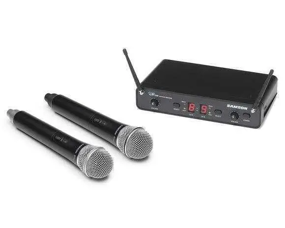 Samson CR288 Çift Kanallı Kablosuz El Tipi Mikrofon - 1