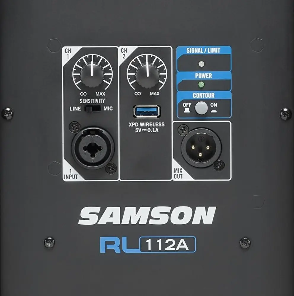 Samson RL112A 800W 2 Yollu Aktif Hoparlör - 5