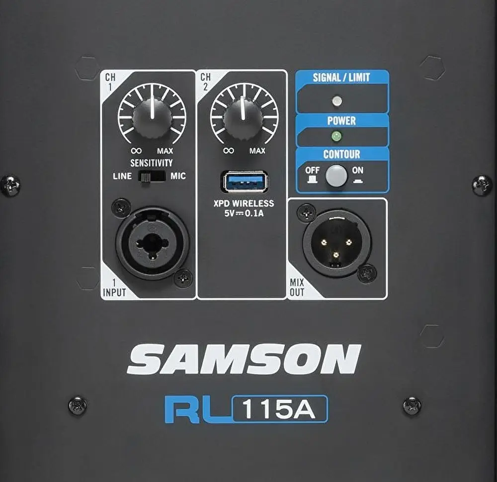 Samson RL115A 800W 2 Yollu Aktif Hoparlör - 5