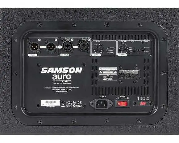 Samson D1200 700W Aktif Subwoofer - 3