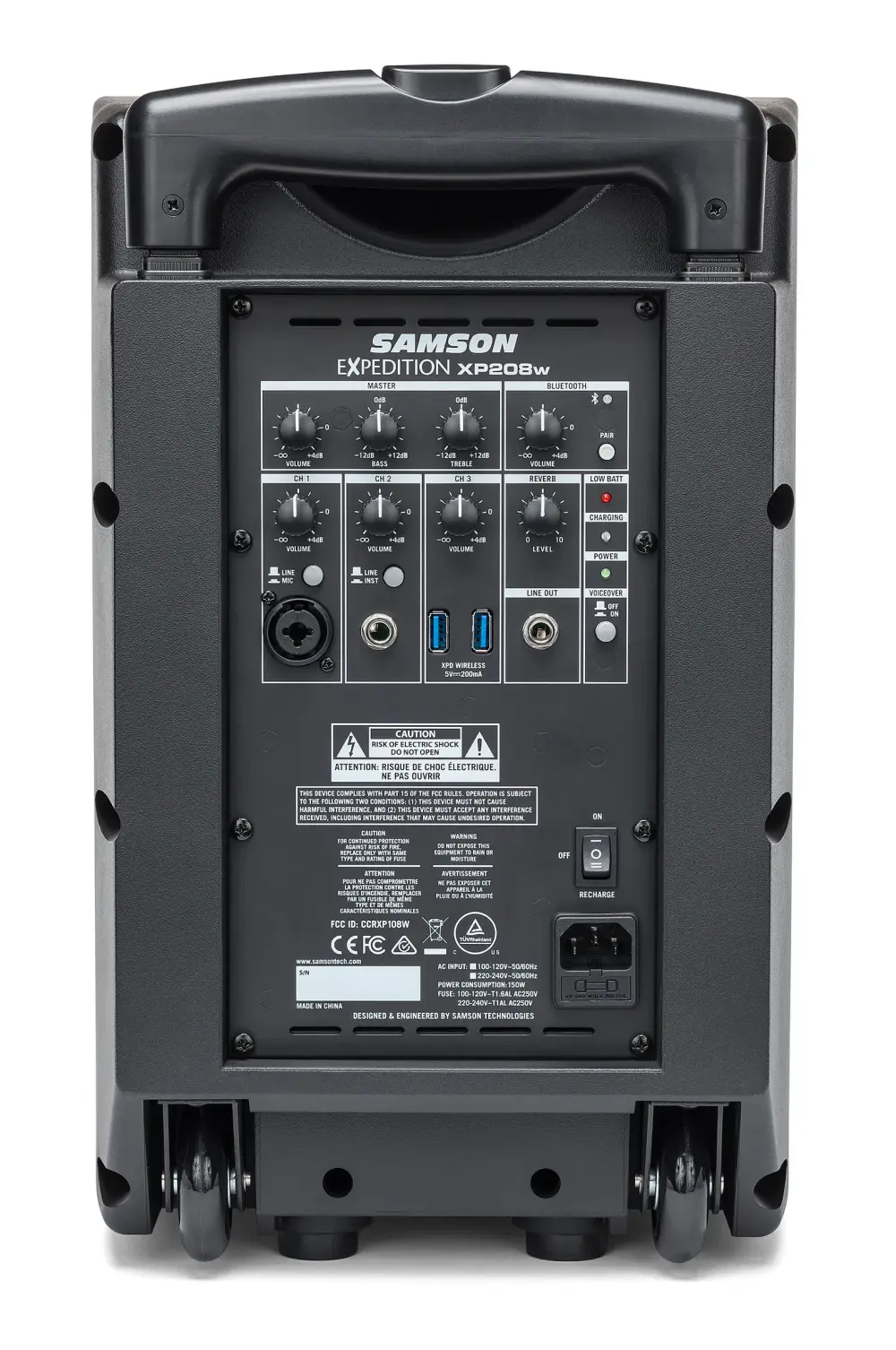 Samson XP208W Bluetoothlu Portable PA Sistem - 5
