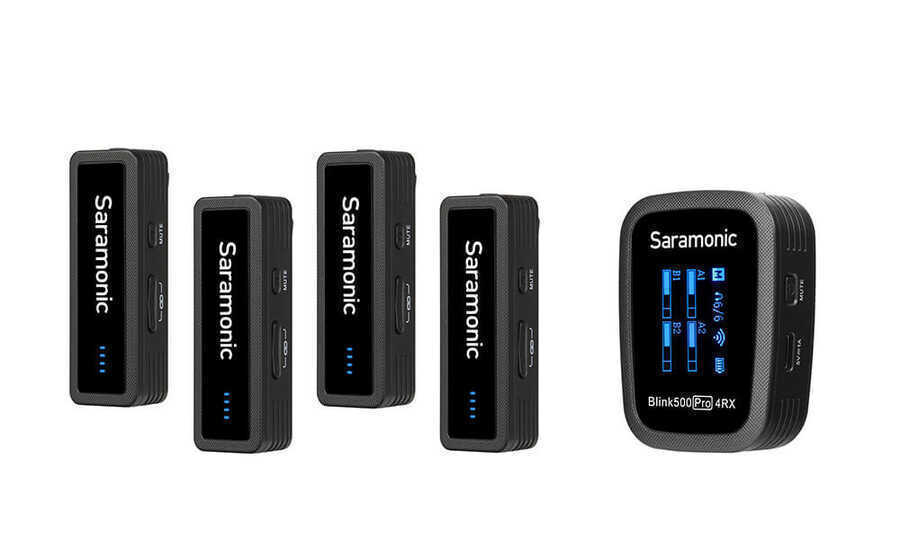 Saramonic - Saramonic Blink500 Pro B8 4 Kanallı Kablosuz Mikrofon Sistemi