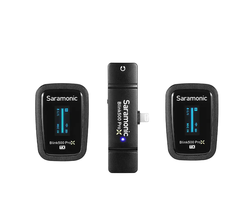 Saramonic Blink500 ProX B4 Kablosuz İkili Mikrofon - 1