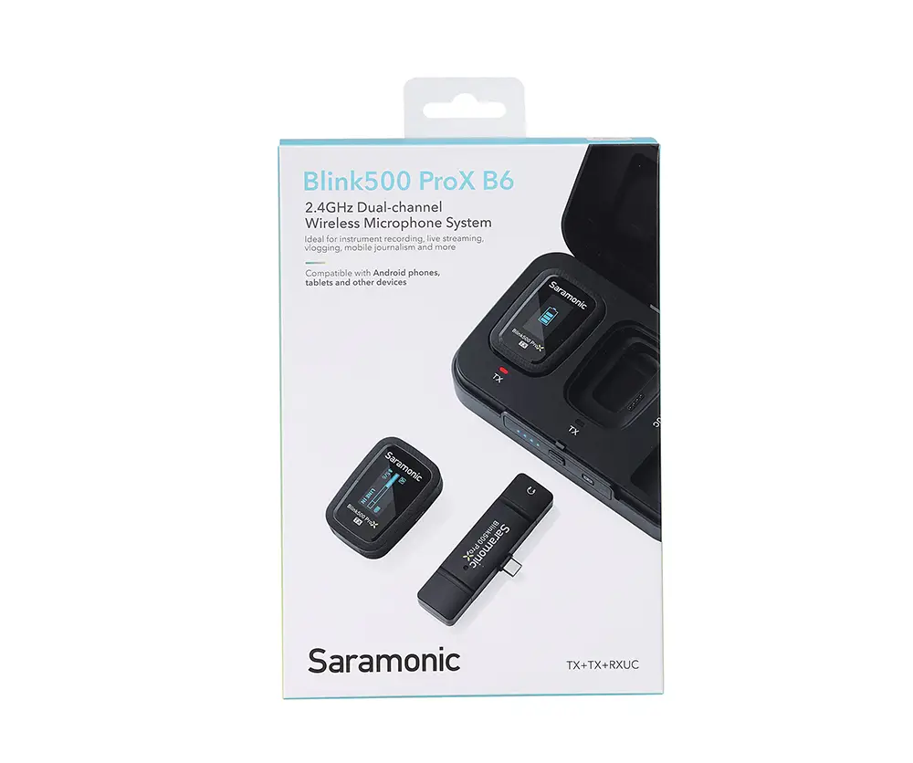 Saramonic Blink500 ProX B6 Kablosuz İkili Mikrofon - 3