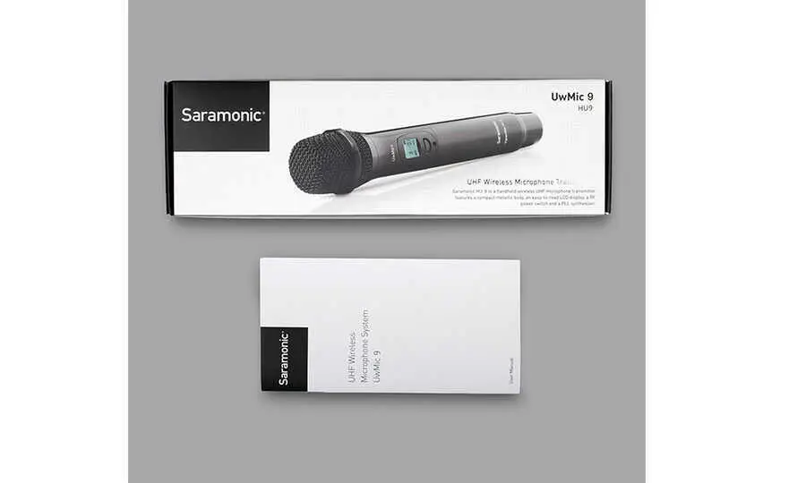 Saramonic UwMic9 HU9 V2 Kablosuz El Mikrofonu - 4
