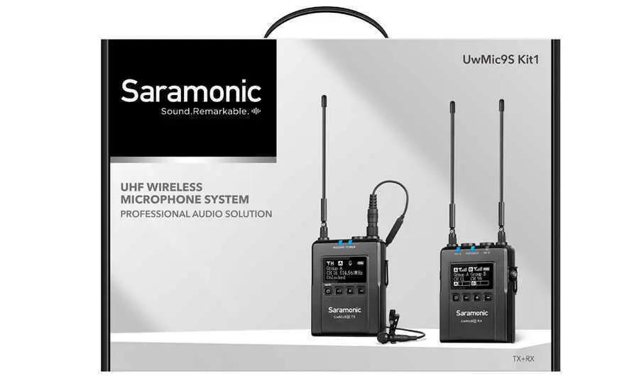 Saramonic UWMIC9S KIT 1 (RX + TX) Kablosuz Yaka Mikrofonu - 3
