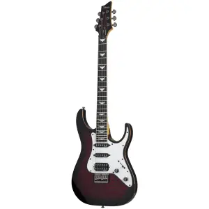 Schecter Banshee-6 Extreme Elektro Gitar (Black Cherry Burst) - 1