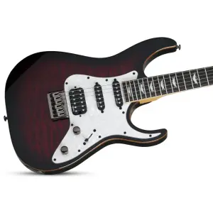 Schecter Banshee-6 Extreme Elektro Gitar (Black Cherry Burst) - 3