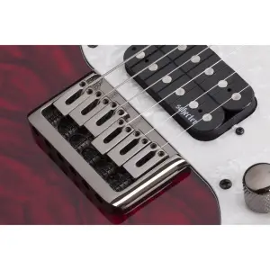 Schecter Banshee-6 Extreme Elektro Gitar (Black Cherry Burst) - 4