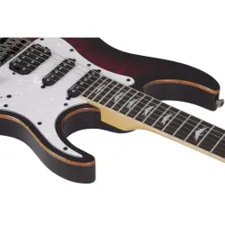 Schecter Banshee-6 Extreme Elektro Gitar (Black Cherry Burst) - 7