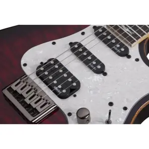 Schecter Banshee-6 Extreme Elektro Gitar (Black Cherry Burst) - 8