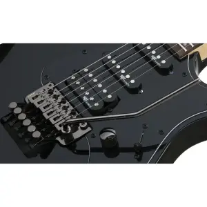 Schecter Banshee-6 FR SGR Elektro Gitar (Gloss Black) - 6