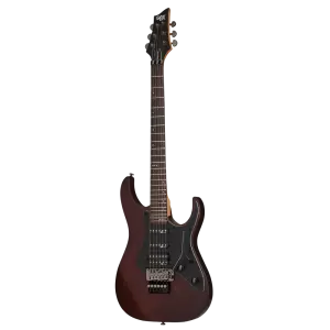 Schecter Banshee-6 FR SGR Elektro Gitar (Walnut Satin) - 1
