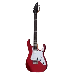 Schecter Banshee-6 SGR Elektro Gitar (Metallic Red) - 1